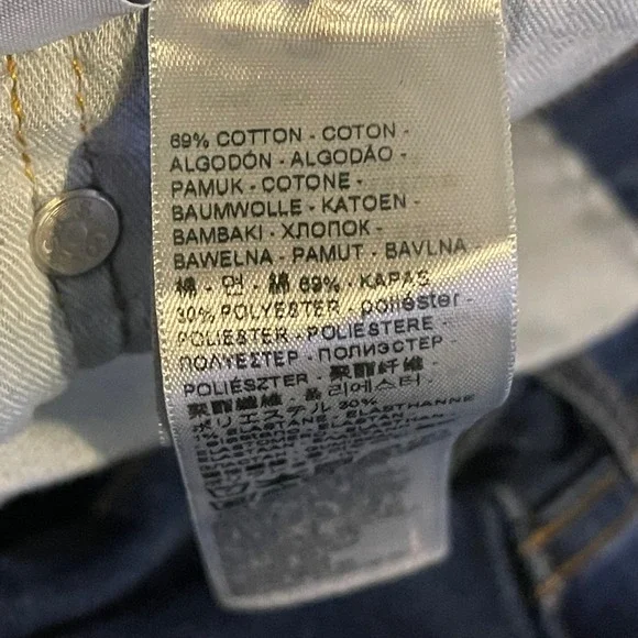 Levis 502 Regular Taper Mens Blue Jeans Size 36x32 Dark Wash Denim (35x30) - Picture 4 of 13